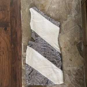 Bebe sequin dress
